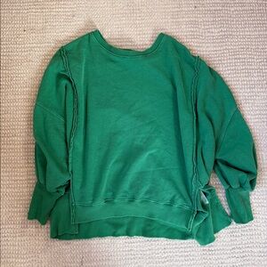 Free people oversized sweatshirt